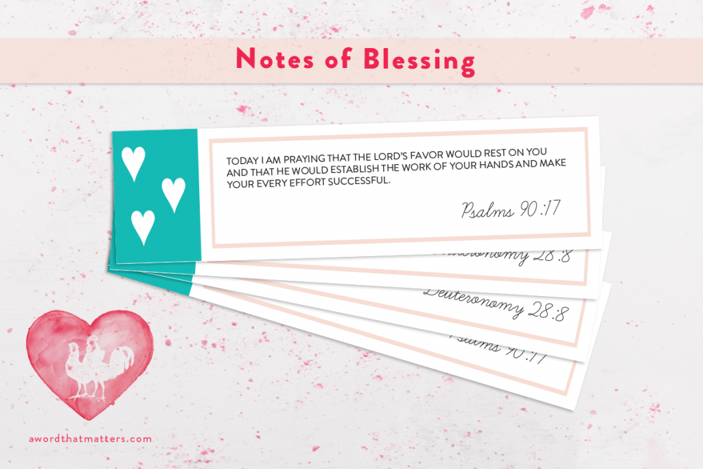 notes of blessing